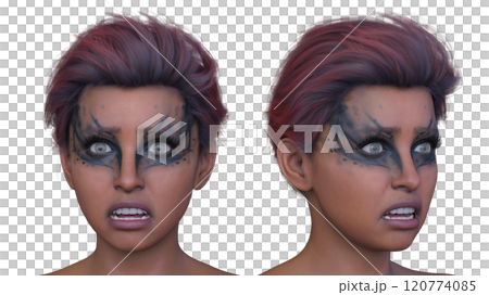 Close-up of a woman's face Close-up of a woman's face 120774085