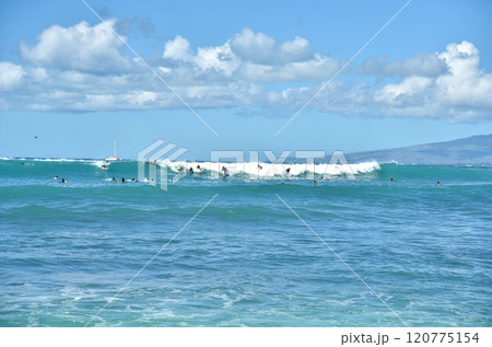 ハワイの休日 120775154