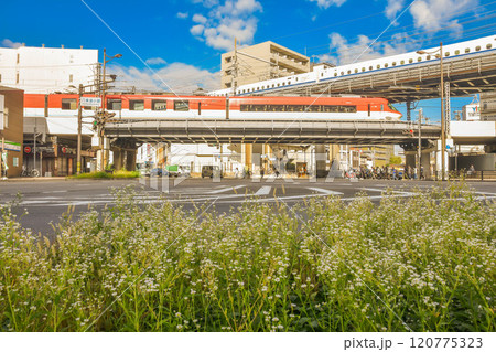 京都駅八条口周辺の街並み 京都駅八条口周辺の街並み 120775323