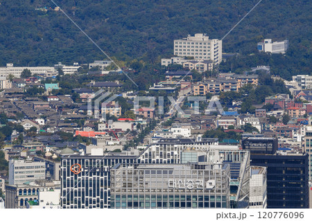 View of Seoul from Namsan Mountain View of Seoul from Namsan Mountain 120776096