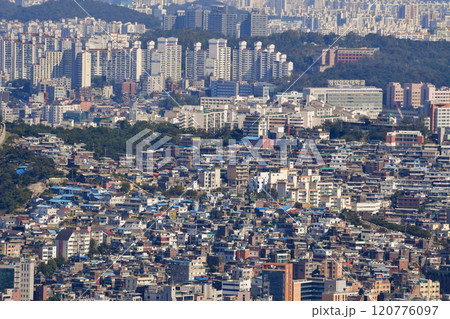 View of Seoul from Namsan Mountain View of Seoul from Namsan Mountain 120776097