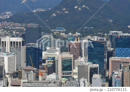 View of Seoul from Namsan Mountain View of Seoul from Namsan Mountain 120776131