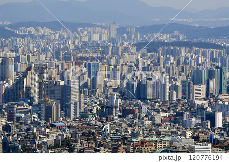 View of Seoul from Namsan Mountain View of Seoul from Namsan Mountain 120776194