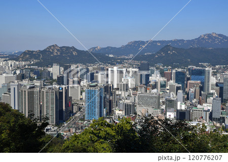 View of Seoul from Namsan Mountain View of Seoul from Namsan Mountain 120776207