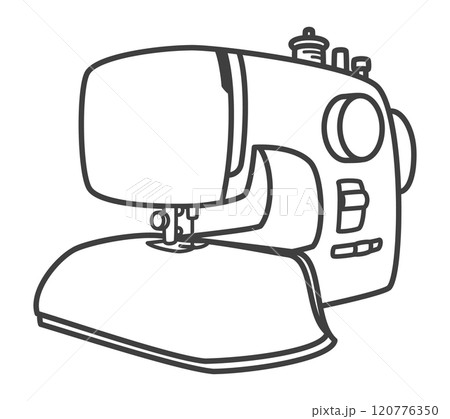 ミシン(縫う) ミシン(縫う) 120776350