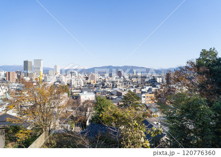 愛宕坂の展望台から見た景色(足羽山公園) 愛宕坂の展望台から見た景色(足羽山公園) 120776360