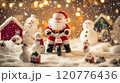 クリスマスのキャラクターが揃う 120776436