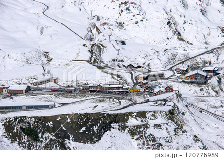 ユングフラウヨッホ展望台からの絶景 クライネシャイデック グリンデルワルト スイス ユングフラウヨッホ展望台からの絶景 クライネシャイデック グリンデルワルト スイス 120776989