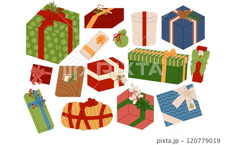 15 Vector Gifts Set 120779019