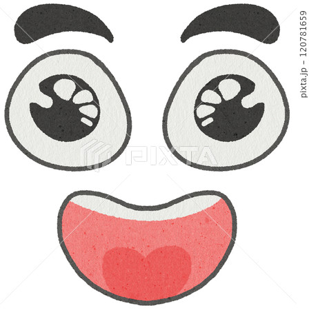 Smiling face 120781659