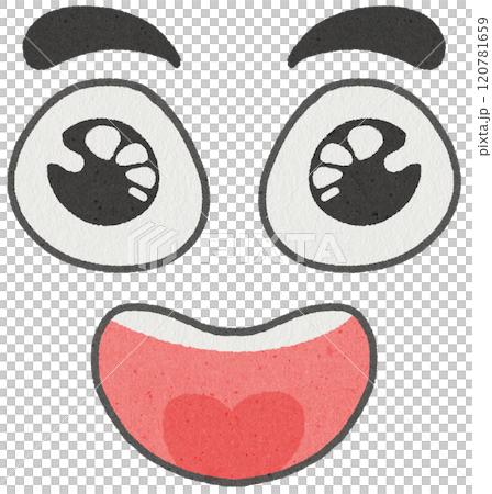 Smiling face 120781659