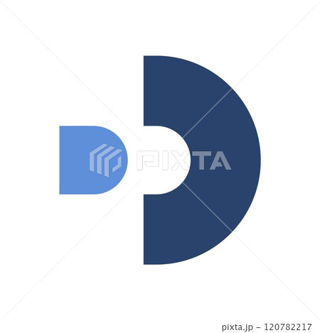 Letter D logo icon design 120782217
