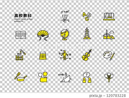 高中科目圖示集 120783228
