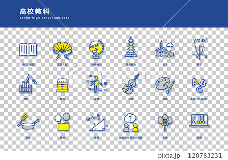 高中科目教科書類圖示集 120783231