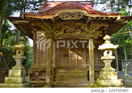 埼玉県皆野町上日野沢の八坂神社 埼玉県皆野町上日野沢の八坂神社 120785067