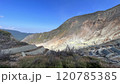 山梨大涌谷温泉の風景 120785385