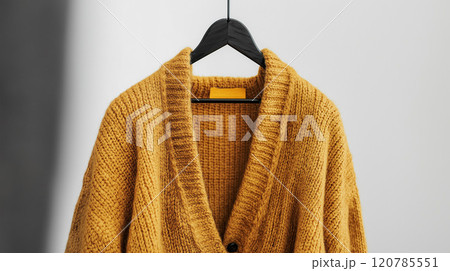 【ハンガーの洋服】厚手のカーディガン 120785551