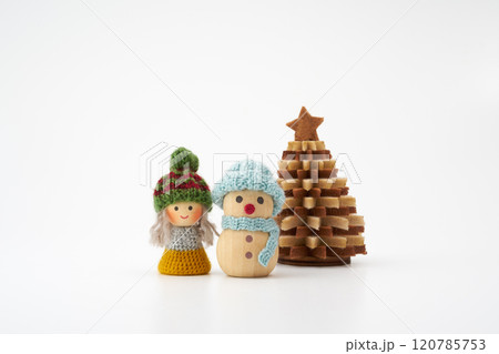クリスマスのイメージ 白背景 クリスマスのイメージ 白背景 120785753