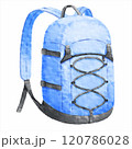 デジタル水彩画＿リュックサック（大） 120786028