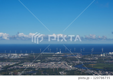 飛行機からの洋上風力発電　石狩湾新港（港湾区域） 120786735