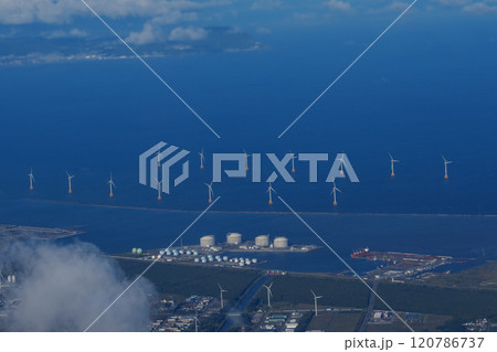 飛行機からの洋上風力発電　石狩湾新港（港湾区域） 120786737