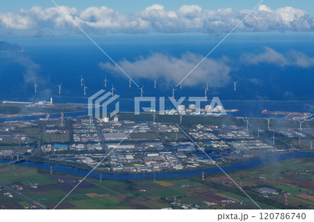 飛行機からの洋上風力発電　石狩湾新港（港湾区域） 120786740