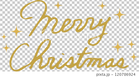 Merry Christmas handwritten characters cursive English Merry Christmas handwritten characters cursive English 120786924