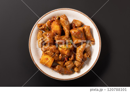 トッポギ入り　ホルモン麻婆 120788101