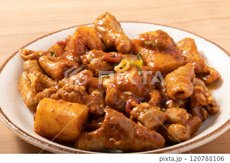 トッポギ入り　ホルモン麻婆 120788106