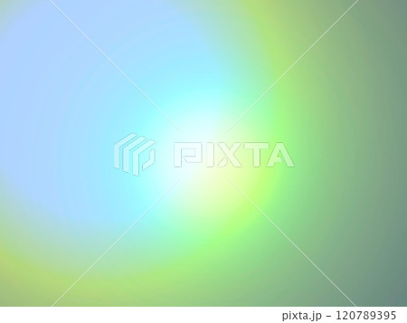 緑色と白の点光源のCGイラスト。 120789395