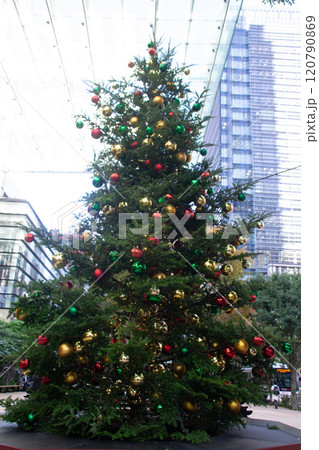 日本橋のクリスマスツリー 120790869