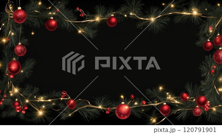 christmas frame christmas frame 120791901