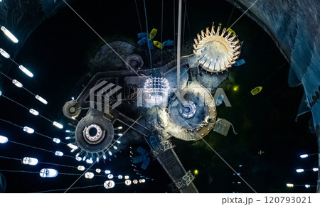 Famous Salina Turda in Romania Famous Salina Turda in Romania 120793021