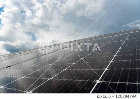 Photovoltaic solar panels. Solar energy 120794744