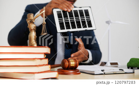 Auctioneer knocks down property sale by sample house and lawyer's gavel, judge mediates in property dispute in court car judge's gavel on wooden background Buying and selling real estate, housing Auctioneer knocks down property sale by sample house and lawyer's gavel, judge mediates in property dispute in court car judge's gavel on wooden background Buying and selling real estate, housing 120797283