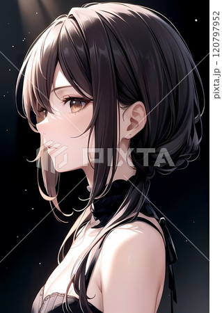 きれいな横顔 120797952