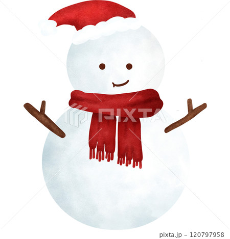 Winter snowman Winter snowman 120797958