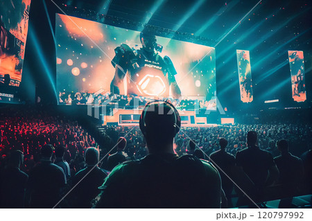 eSports event at the stadium eSports event at the stadium 120797992