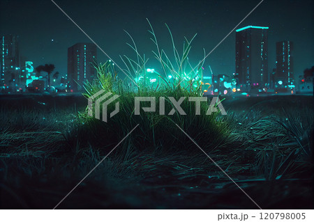 Grass Background with Night Vision Grass Background with Night Vision 120798005