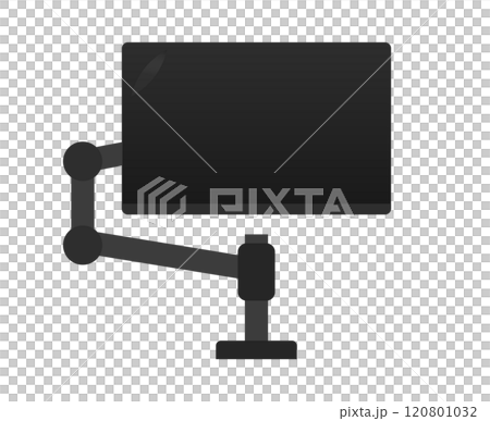 モニターアームとモニター モニターアームとモニター 120801032