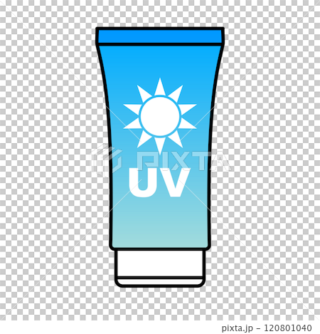 Sunscreen icon blue 120801040