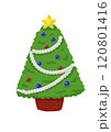 クリスマスツリー 120801416