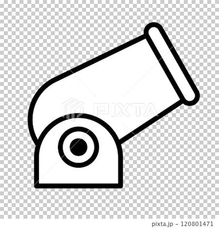 Cannon icon simple 120801471