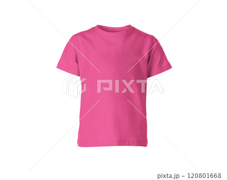Heather Heliconia Pink colour blank fashion tee front mockup template 120801668