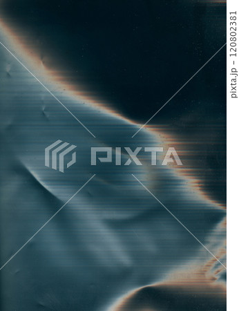 Old film overlay. Dust scratch texture. Color distortion. White orange light flare weathered effect uneven worn surface with burn spots dark illustration art abstract background. Old film overlay. Dust scratch texture. Color distortion. White orange light flare weathered effect uneven worn surface with burn spots dark illustration art abstract background. 120802381
