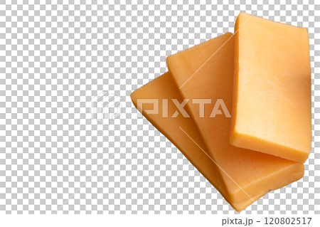 Round whole home made cheese on cutting board isolated on transparent background Round whole home made cheese on cutting board isolated on transparent background 120802517