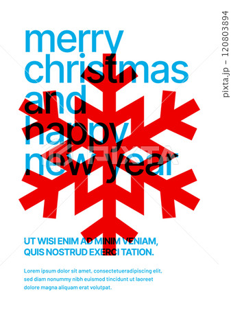 Happy New Year 2025 and Merry Christmas. Poster. 120803894
