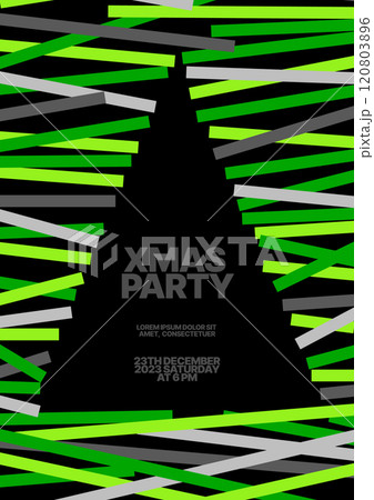 Happy New Year 2025 and Merry Christmas. Poster. 120803896