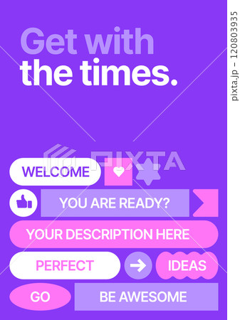 Layout template for events or business related. 120803935