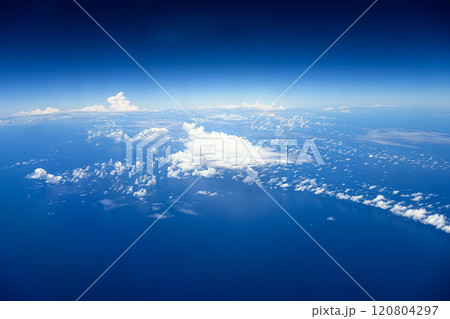 空から見る地球の姿 空から見る地球の姿 120804297